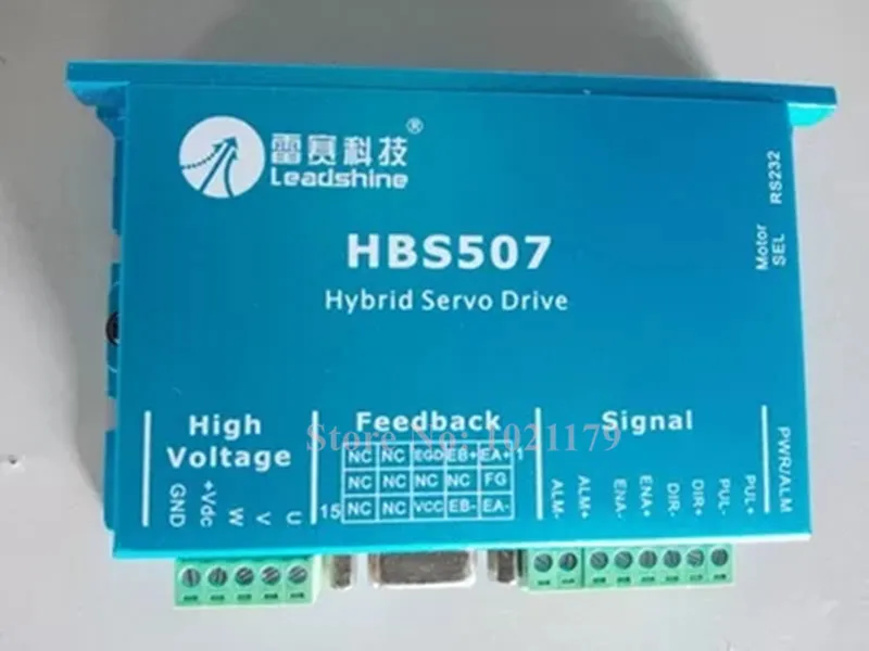 Высококачественный Гибридный сервопривод Leadshine 23 2NM HBS507 + 573HBM20 1000 двигатель с