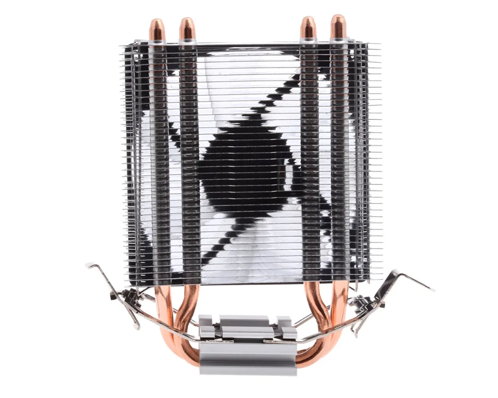 ID-COOLING SE-902X PWM кулер для процессора, высокая производительность охлаждения с 2 тепловыми трубками прямого касания, 92 мм вентилятор, синий светодиодный, для Intel& AMD