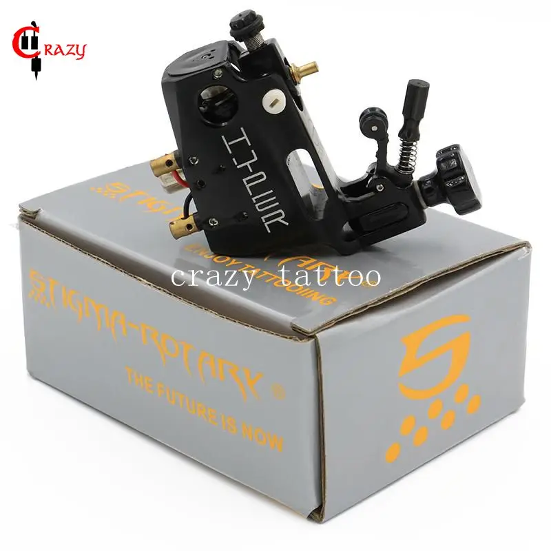 

Newest Stigma Hyper V3 Rotary Tattoo Machine For Shader and Liner With High Quality Black Tattoo Machine Free Shipping