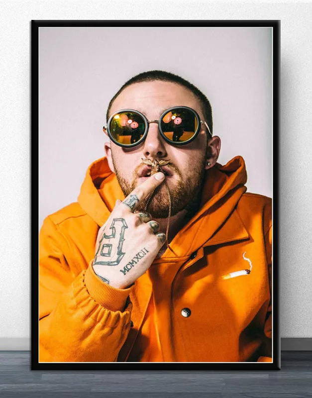 Лидер продаж тату FX1500 Mac Miller R.I.P 2018 хип хоп Rapper музыка певец звезда плакат
