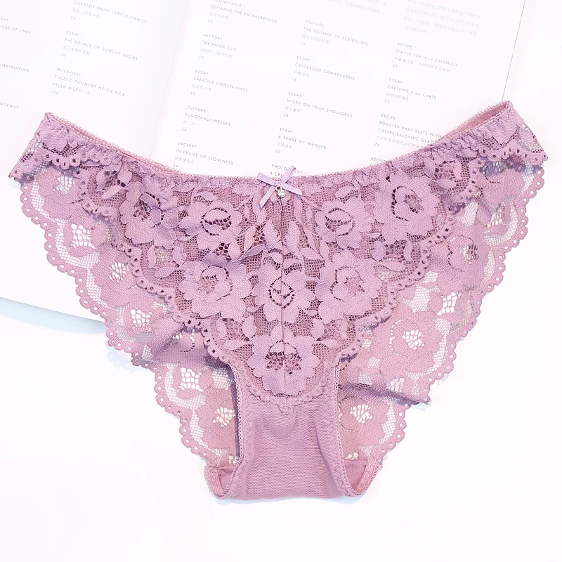 Комплект женского нижнего белья пуш ап тонкий плотный кружевной бюстгальтер с