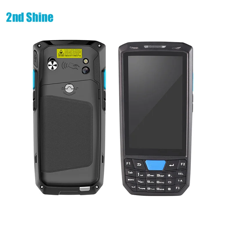 Android 7.0 System Bluetooth Mobile Handheld Barcode Scanner PDA RFID Reader 2D Bars Code for Courier and Express Company | Компьютеры и
