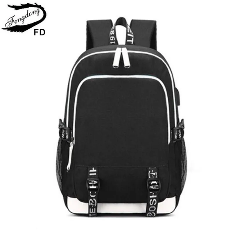 Fengdong men waterproof travel backpack boy lightweight laptop school bags for boys teenage book bag kids schoolbag | Багаж и сумки