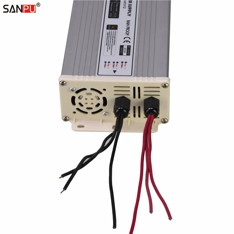 SANPU LED адаптер питания 400 Вт 12 В переключатель для драйвера 220 110