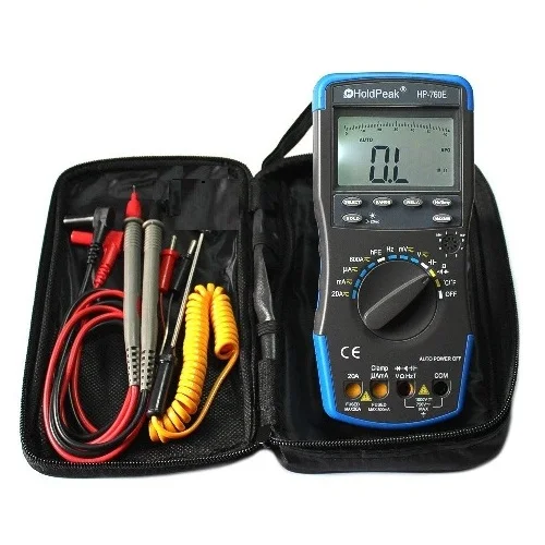 Цифровой мультиметр с автоматическим выбором диапазона и максимальным