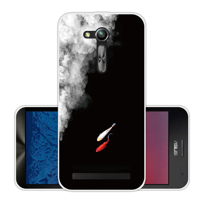 Мягкий ТПУ чехол для телефона Asus Zenfone GO 2nd Gen zb452кг ASUS_X014D ZB450KL 4 5 дюйма прозрачный
