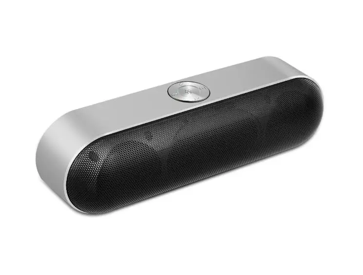 TOPROAD Мини Bluetooth динамик портативный беспроводной динамик s звуковая коробка стерео музыка 3D объемная система Поддержка громкой связи TF AUX USB - Цвет: Grey