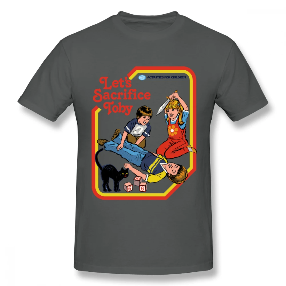 Футболка дьявол Let's siclement Toby Damons футболка для мужчин большой размер 5XL Camiseta |