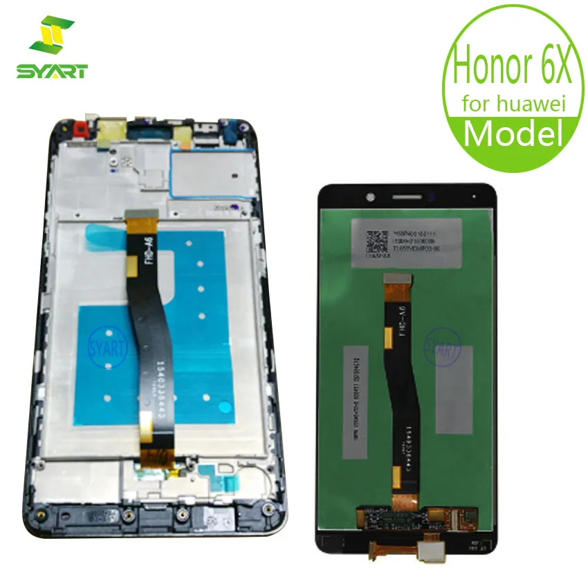 SYART 5 дюймов для Huawei Honor 6X BLN TL00 TL10 ЖК дисплей черный/белый/золотой сенсорный экран с