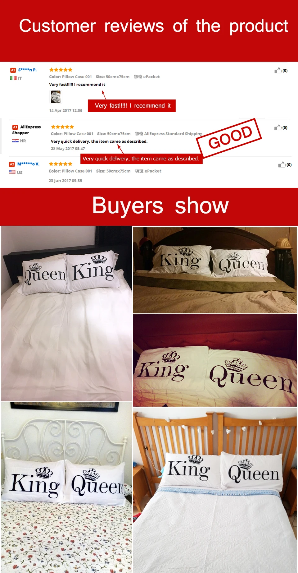 BeddingOutlet queen король Подушка Чехол Декоративные подушки для тела Чехол простой дизайн постельное белье квалифицированных 20 дюймов x 30 дюймов постельные принадлежности Валентин