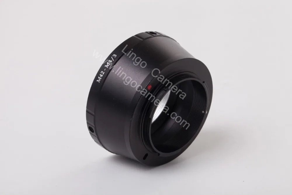 Кольцо адаптер для объектива Φ/3 M42 винтовое крепление к Micro 4/3 Four Thirds M43 система