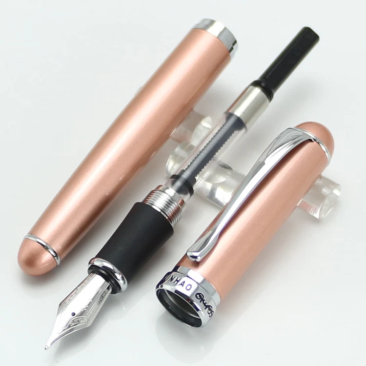 Ручка перьевая JINHAO 750 0 7 мм полностью металлическая из нержавеющей стали|fountain pen|jinhao fountain penjinhao |