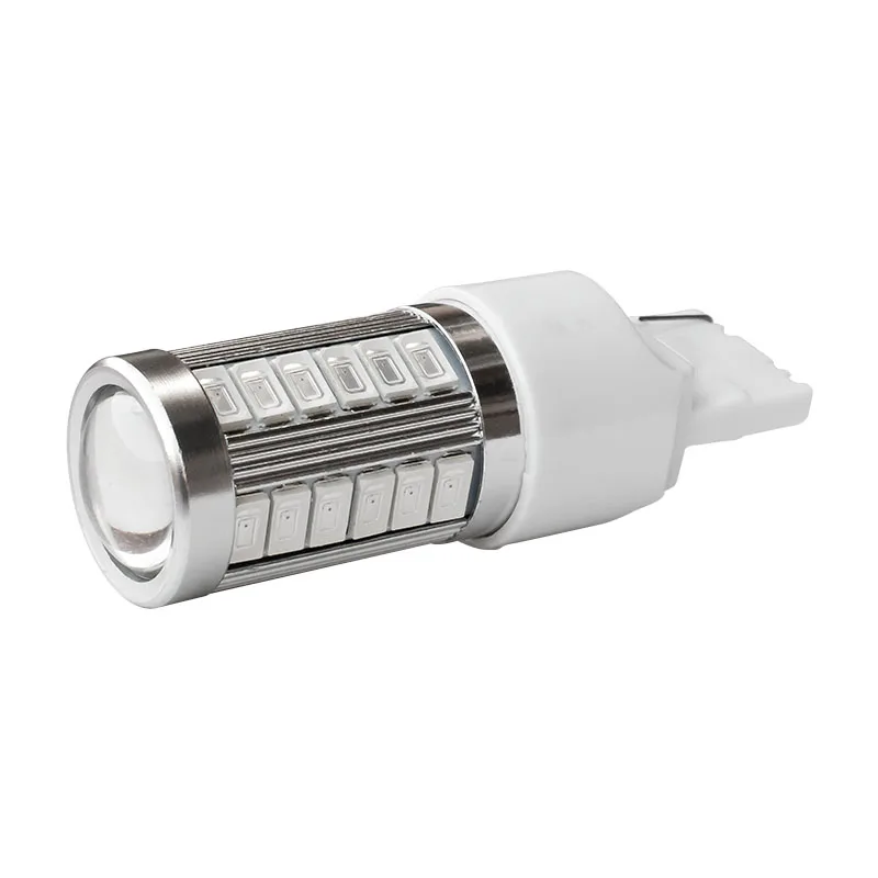 2 шт. высокое качество T20 7440 W21W WY21W 33 SMD 5630 5730 светодиодный задний противотуманный
