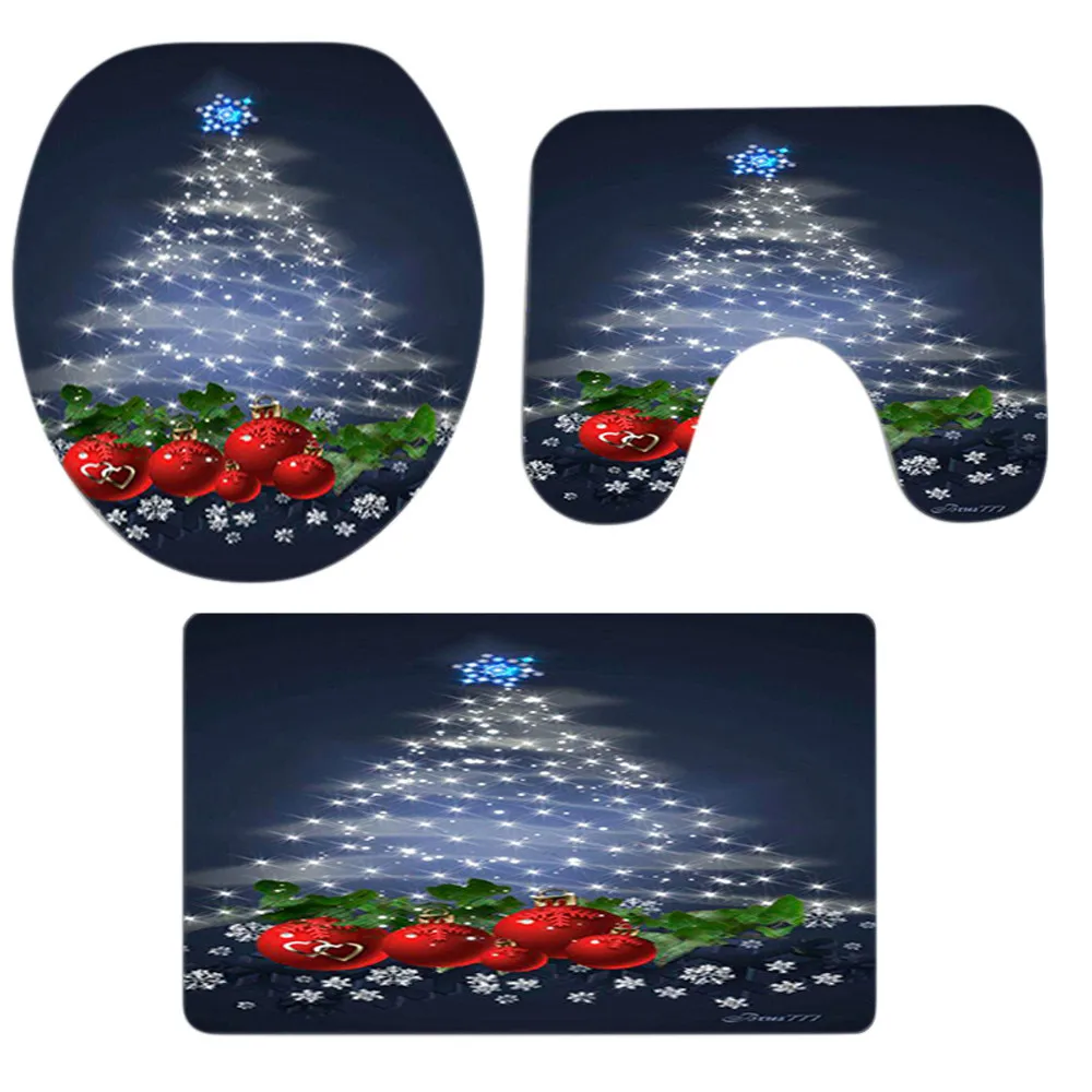Gajjar креативный Рождественский коврик нескользящий коврики мягкий пушистый