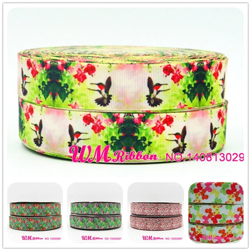 

Q & N лента оптом/OEM 1 дюйм 25 мм цветочный принт корсажная лента 50 ярдов/рулон бесплатная доставка для волос галстук-бабочка