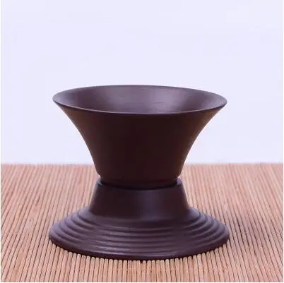 Оригинальная фиолетовая глина китайские чайные ситечки черная керамика Чайный