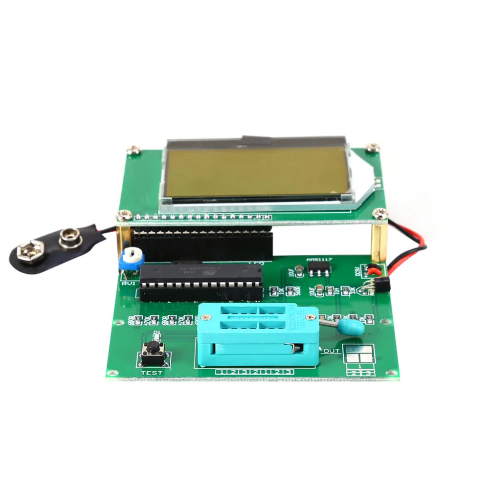 GM328 LCD транзистор дисплея tester ESR meter Cymometer квадратный генератор волн|generator|generator