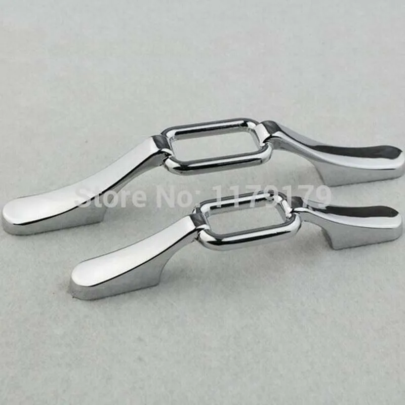 Ручки для мебели 64 мм 96 современные простые модные серебристые 2 5 &quot