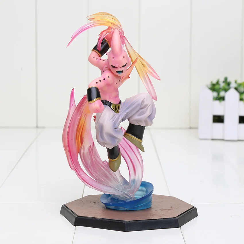 fighting buu no box Аниме Dragon Ball Z super saiyan Majin Buu girl Boo evil Buu ПВХ фигурка Коллекционная модель игрушка Dragon Ball - Цвет: fighting buu no box
