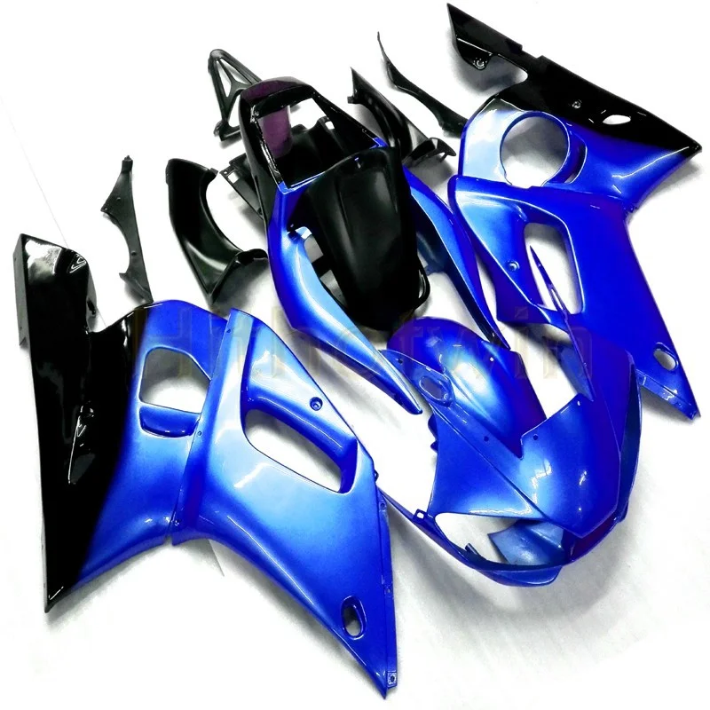 

Custom motorcycle Fairing hull for YZF R6 1998 1999 2000 2001 2002 YZF-R6 Screws blue ABS fairing body kit