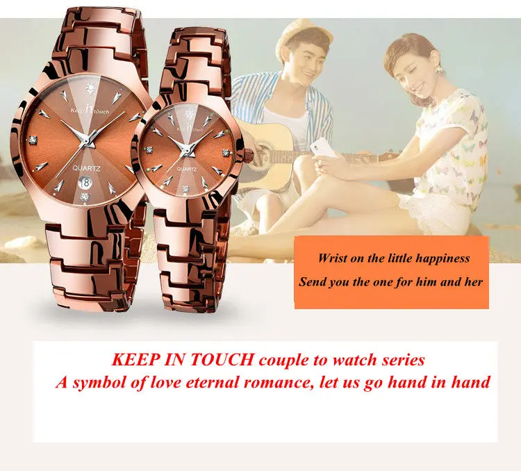 Мужские и женские модные стальные часы 2018 светящиеся кварцевые наручные с