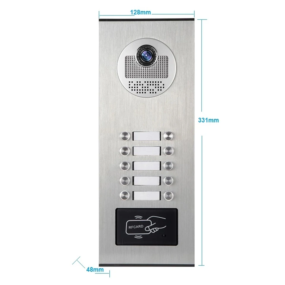 RFID разблокировка профессиональное многоэтажное жилое здание с прямым сенсорным