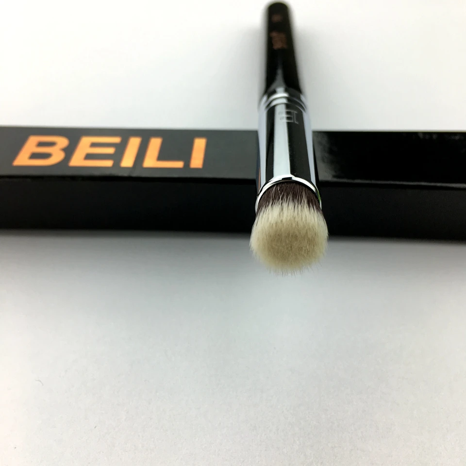 BEILI B02 плоская кисть Кабуки для консилера глаз Одиночная Кисть макияжа|makeup brushes|flat