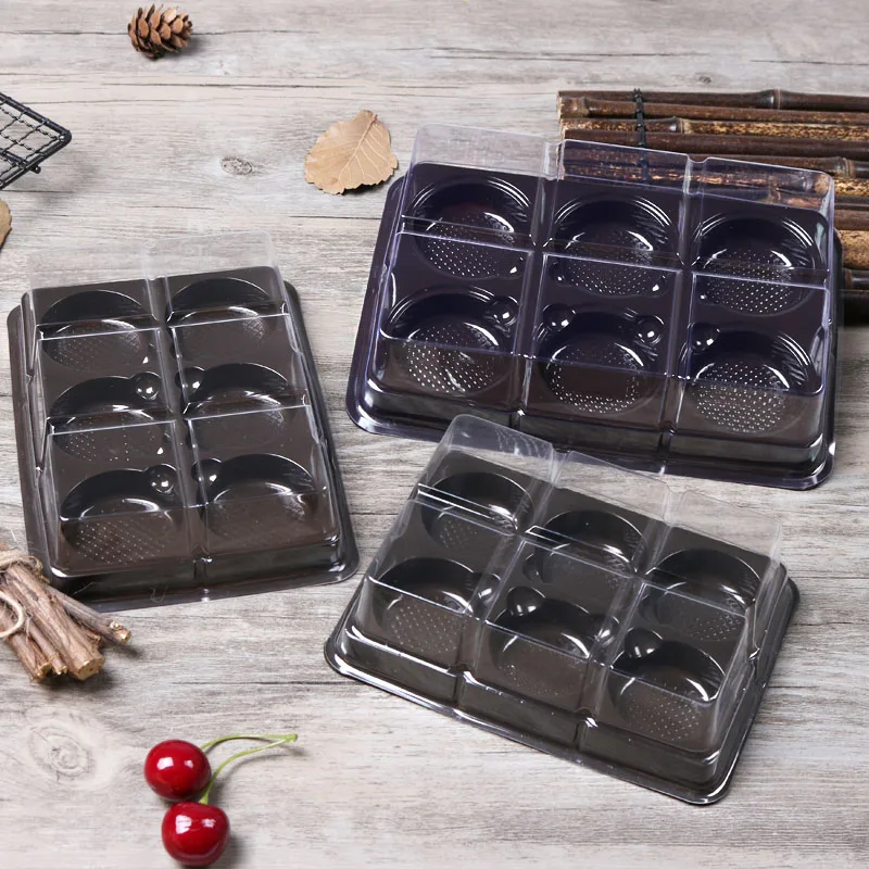 Прозрачные пластиковые коробки для кексов 30 комплектов | Игрушки и хобби