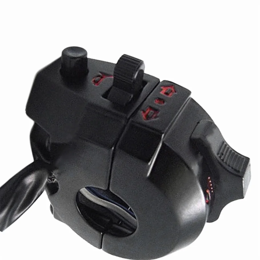 2016 High Quality 1pc Universal Handlebar Left ATV Motorcycle Control High/Low Beam light Turn Signal Horn Switch 7/8&quot |