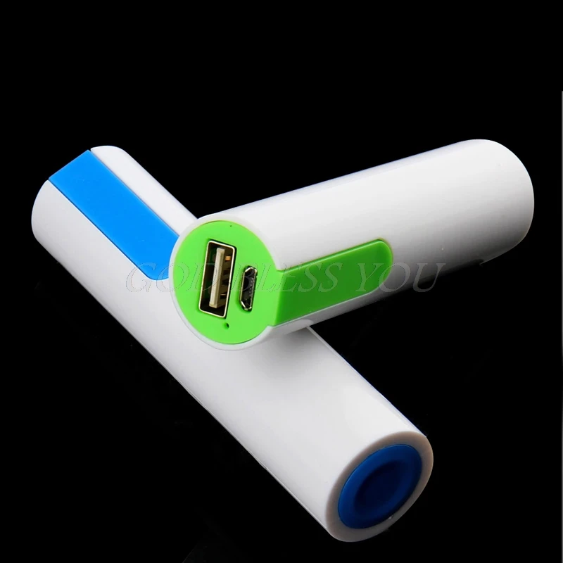 Портативный внешний аккумулятор 5 в с USB портом чехол Комплект 18650 зарядное