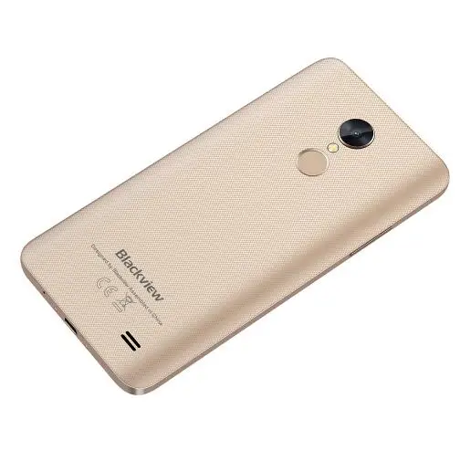 Смартфон Blackview A10 Android 7,0 MTK6580A четырехъядерный 2 Гб ОЗУ 16 Гб ПЗУ 5," с отпечатком пальца gps 3g WCDMA сотовые телефоны