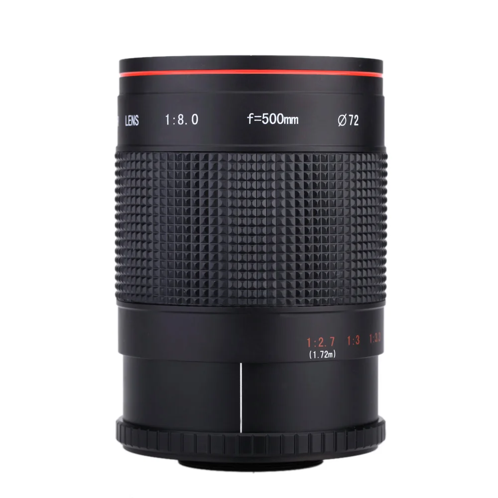 Ручная зеркальная фотокамера 500 мм F/8 0 с T2-AI переходное кольцо для Nikon D3000 D3100 D7000 D80