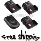 PT-16NE 16 каналов беспроводнойрадиосинхронизатор вспышки с 1 передатчиком + 3 приемниками + 1 СИНХРОНИЗАТОР С держателем зонта