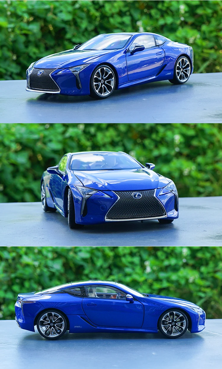 Изысканный подарок 1:18 LEXUS LC500h сплав модель автомобиля, высокая имитация металлическая модель автомобиля, расширенная коллекция и подарок