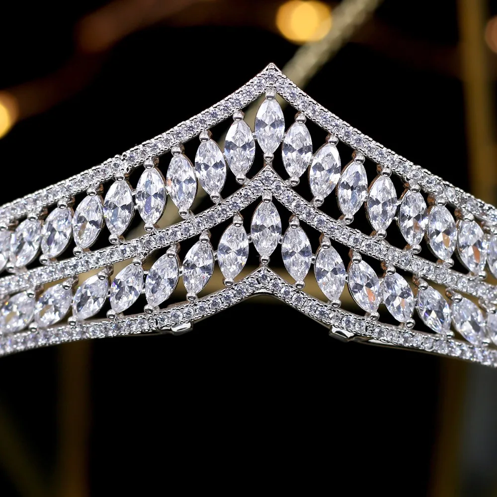 Asnora Tiaras Свадебные короны принцесса тиары невесты девушки свадебные аксессуары для волос пышный сладкий 16 праздничный аксессуар для волос