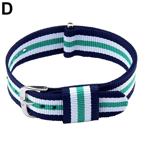 Новое поступление унисекс полосатый узор Мода британский стиль холст 20 мм