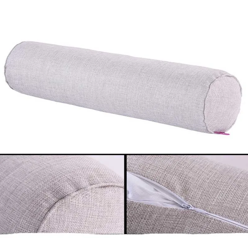 Silver grey Длинная Подушка, внутренняя круглая подушка для тела, подушка с аниме, Прямоугольная подушка для сна, подушка для дома, спальни, постельные принадлежности, аксессуары - Цвет: Silver grey