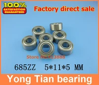 500pcs free shipping sus440c environmental corrosion resistant stainless steel deep groove ball bearings s685zz 5115 mm