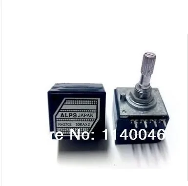 Alp энтузиаст чип резистор активизации двойным регулятор громкости RH2702 100KA