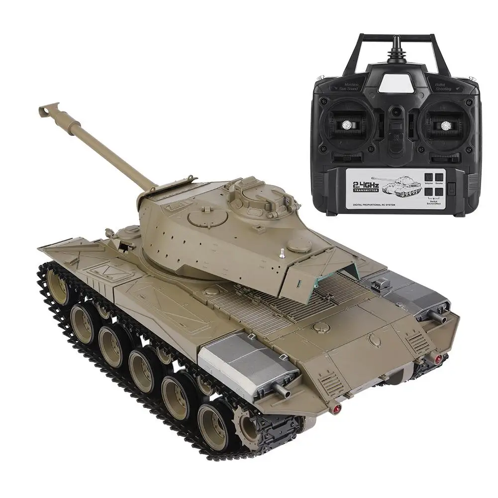 Heng Long 3839-1 танк 1/16 масштаб беспроводной пульт дистанционного управления M41A3 высокая имитация звука эффект движения Танк игрушка для детей подарок
