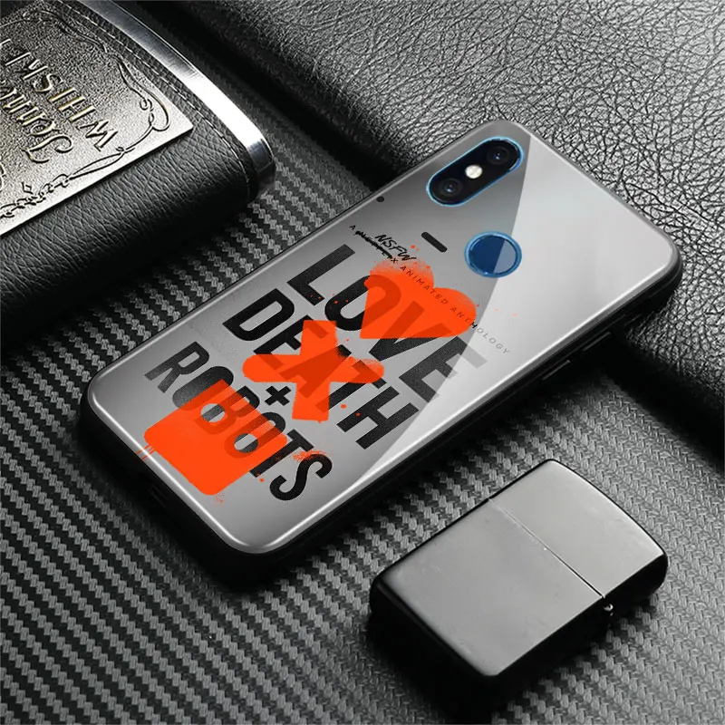 Love Death Robots, серия ТВ, мягкий силиконовый чехол из закаленного стекла для Xiaomi mi 8 9 SE mi x 2 2s 3 Red mi Note 5 6 7 8 Pro