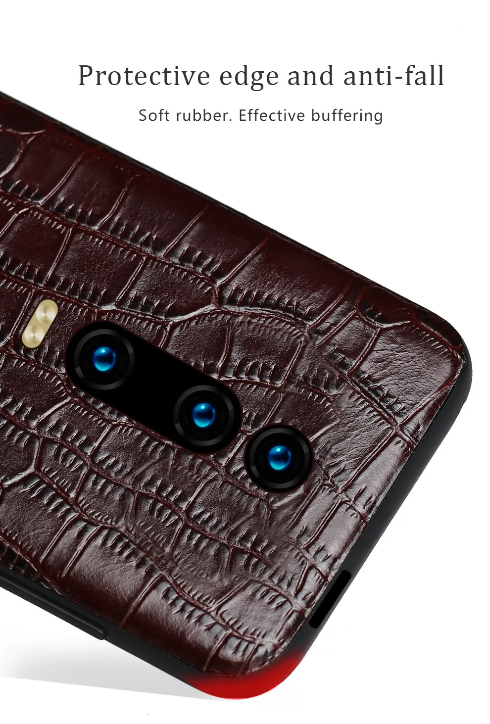 Чехол из натуральной кожи для Xiao mi Red mi K20 Pro Red mi Note 7 6X A2 Lite чехол из крокодиловой кожи для mi 9 9SE 8 8SE 8Explore ore Coque