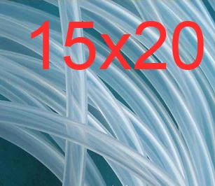 Прозрачная силиконовая резиновая трубка для шланга (пищевого класса)