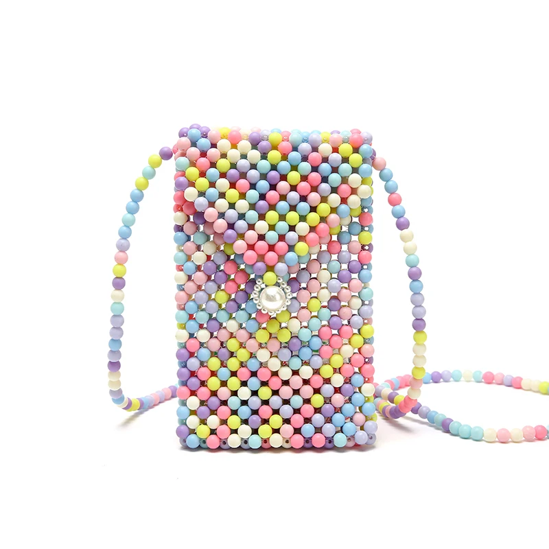 Новинка 2019 модные сумки для мобильных телефонов ручной работы с бусинами|Сумки
