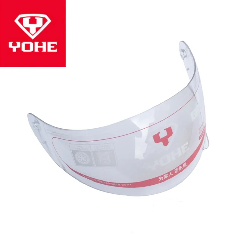 

YOHE мотоциклетный шлем на все лицо, объектив из АБС-пластика, мотоциклетный шлем, козырек для модели YH-991, изготовлен из ПК, свободный размер