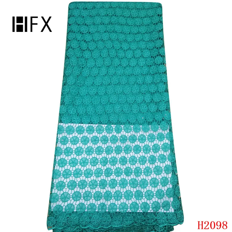 HFX Africa Lace High Quality Fabric Pink Nigeria Guipure Embroidery Dress Wedding Cord for Women X2098 | Дом и сад
