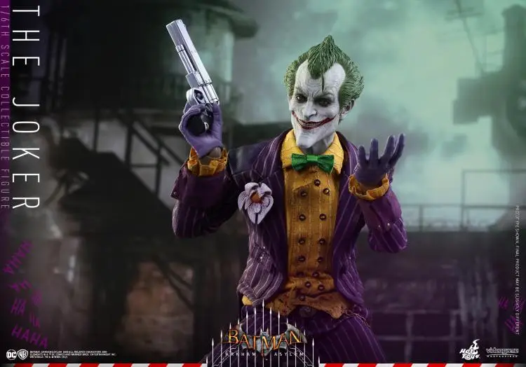 HotToys 1/6 Бэтмен: лечебница Аркхэм Джокер Коллекция фигурка для фанатов подарок на праздник