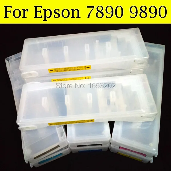 The Most valuable Refill Ink Cartridge Rechargable INK Cartridge T6361-T6369 T636 For Epson 7890 Printer