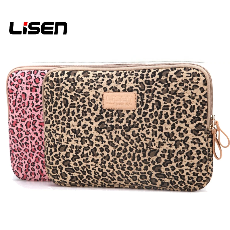 НОВАЯ Портативная сумка для ноутбука леопардовой расцветки ручная ультрабука