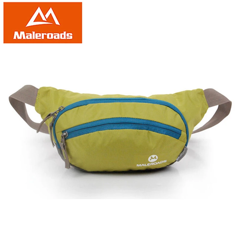 Maleroads Waterproof Running Waist Bags Utility Fanny Pack Ultralight Sport Cycling Belt Money Cell Phone Pocket For Men Women